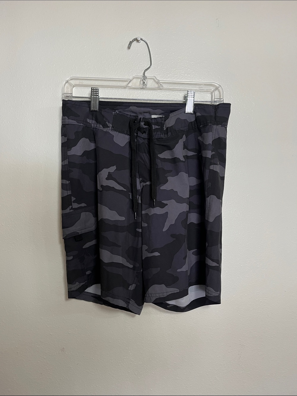 Kanu Surf Black & Gray Camo Bikini Bottoms